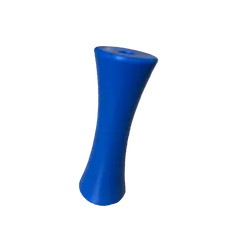 8 Inch Concave Keel Roller Blue