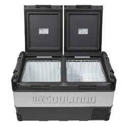 My Coolman Dual Zone Portable Fridge & Cover 96L