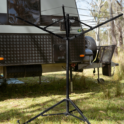 Supex Folding Clothes Airer Umbrella Style