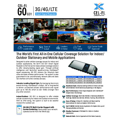 CEL-Fi Go T Repeater + Antenna - Optus 