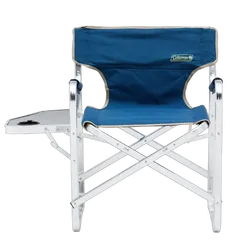 Coleman Chair Flat Fold Director's Plus (Blue)