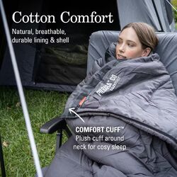Coleman Sleeping Bag Pilbara Tall (0°C Temperature Rating)
