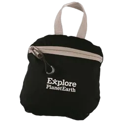 Explore Planet Earth Comet 18L Packable Backpack Black