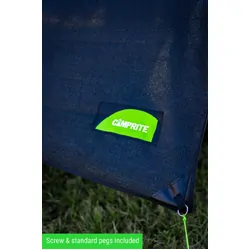 Not Lost Camprite Caravan Awning Privacy End Screen 4635mm X 1800mm Black