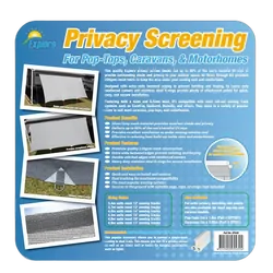 Explore Caravan Privacy Screen 3400mm x 1800mm