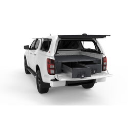 4WD Interiors Fixed Floor Drawers Isuzu D-Max Dual Cab 10/2020-Current