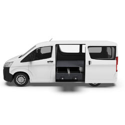 4WD Interiors Fixed Floor Drawers suits Toyota Hiace Van 05/2019-Current