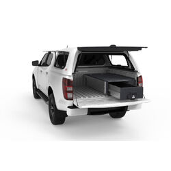 4WD Interiors Fixed Floor Drawer Isuzu D-Max Dual Cab 10/2020-Current