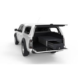 4WD Interiors Fixed Floor Drawer Ford Ranger Dual Cab 01/2006-09/2011