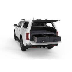 4WD Interiors Fixed Floor Drawers Volkswagen Amarok Generation 2 Dual Cab 05/2023-Current