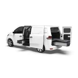 4WD Interiors Fixed Floor Side Drawers & Single Roller Floor Rear Drawers Ldv G10+ Van 07/2021-Current