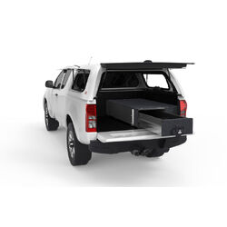 4WD Interiors Fixed Floor Drawer Isuzu D-Max Space Cab/Extra Cab 07/2012-08/2020