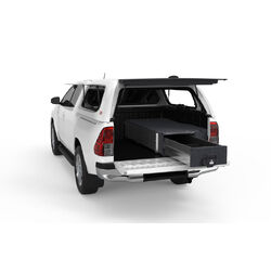 4WD Interiors Fixed Floor Drawer suits Toyota Hilux Extra Cab Sr5 A Deck 03/2005-09/2015