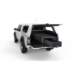4WD Interiors Fixed Floor Drawer Ford Ranger Super Cab/Extra Cab 01/2006-09/2011