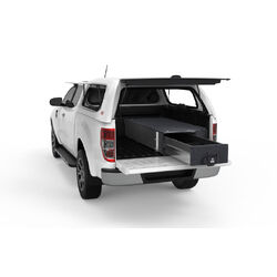 4WD Interiors Fixed Floor Drawer Ford Ranger Px Mk2/Mk3 Super Cab/Extra Cab 07/2015-06/2022