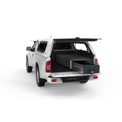 4WD Interiors Fixed Floor Drawer Isuzu D-Max Single Cab 12/2002-07/2012