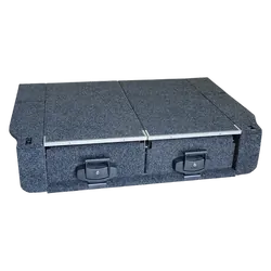 Drawers System To Suit Nissan - Navara Dual Cab D22 Dual Cab 04/97 - 10/15 Single Roller