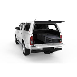 4WD Interiors Roller Floor Drawer suits Toyota Hilux Dual Cab Sr5 J Deck 03/2005-09/2015