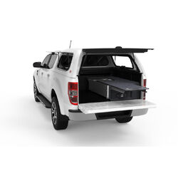 4WD Interiors Roller Floor Drawer Ford Ranger Px Mk2/Mk3 Dual Cab 07/2015-06/2022