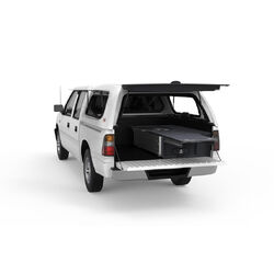 4WD Interiors Roller Floor Drawer Holden Rodeo Dual Cab 01/1988-11/2002