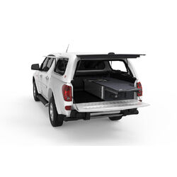 4WD Interiors Roller Floor Drawer Mitsubishi Triton Mn Dual Cab 10/2009-02/2015