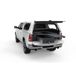 4WD Interiors Single Roller Floor Drawers Ram 1500 Laramie Crew Cab 01/2018-Current