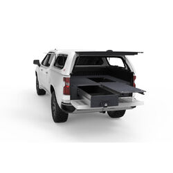 4WD Interiors Single Roller Floor Drawers Silverado 1500 Max Internal Tray Length 1700Mm 5'7'' 01/2020-Current