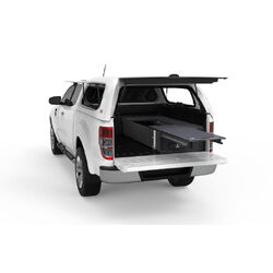 4WD Interiors Roller Floor Drawer Ford Ranger Px Mk2/Mk3 Super Cab/Extra Cab 07/2015-06/2022