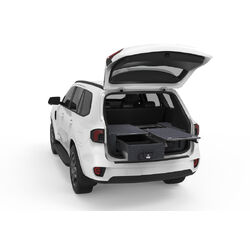 4WD Interiors Single Roller Floor Drawers Ford Everest Wagon 10/2022-Current