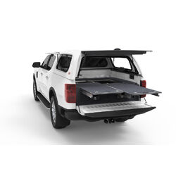 4WD Interiors Dual Roller Floor Drawers Ford Next Generation Ranger Dual Cab 07/2022-Current