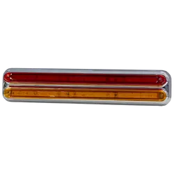 Supex Combination, Stop/Tail/Indicator, Chrome Base