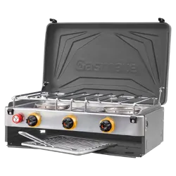 Gasmate Turbo 2 Burner Lpg Stove & Grill