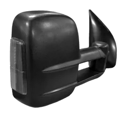 Clearview Towing Mirrors [Original, Pair, Indicators, Electric, Black] - Ford Ranger 2012 on