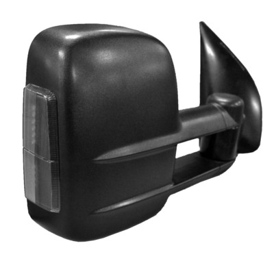 Clearview Towing Mirrors [Original, Pair, Electric, Black] - Mitsubishi Pajero 2001 on
