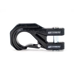 Carbon 12K - 12000lb Winch V3X with MegaPro Hook - Black