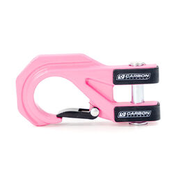 Carbon 12K - 12000lb Winch V3X with MegaPro Hook - Pink