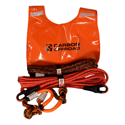Carbon Offroad Gear Cube Premium Winch Kit - Large