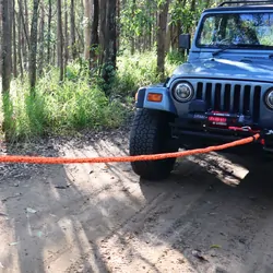 Carbon Monkey Fist 12 Ton X 9 Metre Kinetic Recovery Rope