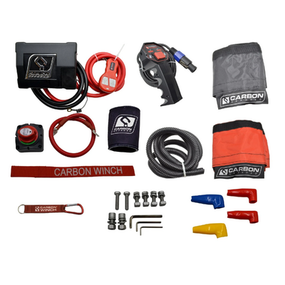 Carbon Offroad Scout Pro 15000lb Extreme Duty Electric Winch V3 IP68