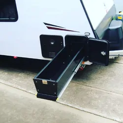 On The Go RV Accessories Drawer Slide High Side DS265 200mm x 1050mm x 265mm