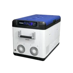 Evakool Down Under II 65L Dual Zone Fridge Freezer - Midnight Black