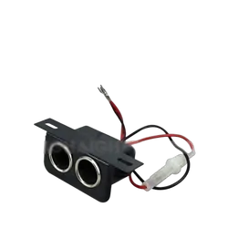 Battery Link Dual Power Socket Cigarette Lighter Socket