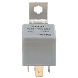 Tyco Mini Relay 12V Change Over 30Amp N/O 40Amp N/C 5 Pin Resistor Protected
