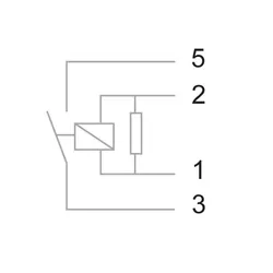 Tyco Micro Relay 24V 15Amp N/O 4 Pin Resistor Protected