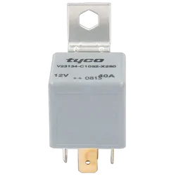 Tyco Mini Relay 12V 40Amp N/O 5 Pin 2 X 87 Terminals Resistor Protected