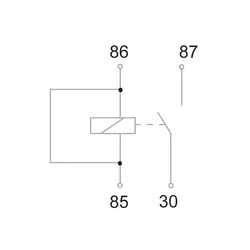 Tyco Mini Relay 24V 70Amp N/O 4Pin Resistor Protected
