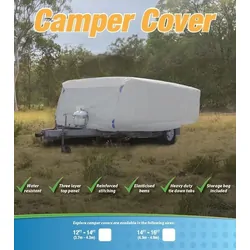 Explore Camper Trailer Cover 12-14ft