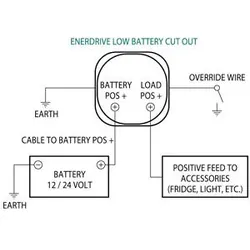 Low Battery Cut Out 24V - 40Amp