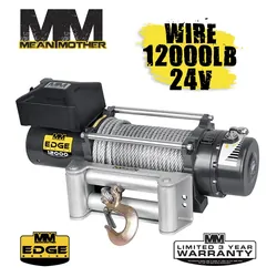 Mean Mother Edge 12000lb 24 Volt Winch