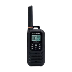 ECOXTALK EXG100 1-Watt IP54 Handheld UHF Radio Twin Pack (7km)